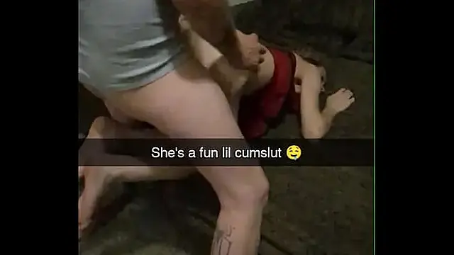 Roommates Girlfriend Rough Fucked & Manhandled On Snapchat