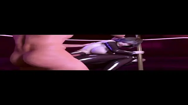 3D HD POV ride with firm-titted brunette