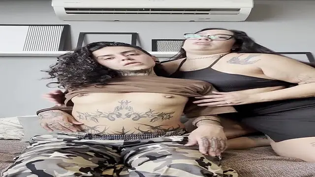 Smooth and Busty Lesbians Engage in Steamy Girl-on-Girl Action