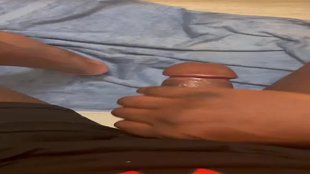 Early morning cumshot to start the day