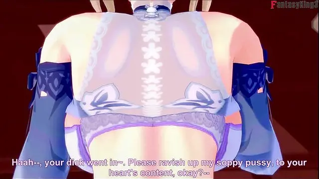 Busty office worker gets naughty in POV