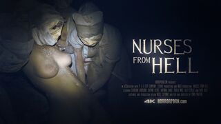 Sultry succubus nurses suck😜 and screw like demons in 'Hell's Hospital'
