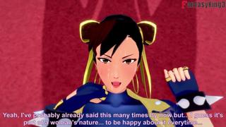 Get wet on Chun-Li's mouthwatering blowjob, deep-throated POV with her powerful punches & tight holes
