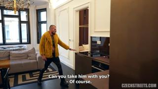Fuck for pay, cheap Czech streetwhore begging for every last coin