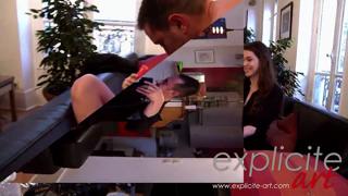 'French Teen Gets Creamed POV Casting'