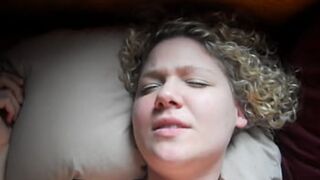 Wife gets a raw, intense, no-holds-barred POV creampie