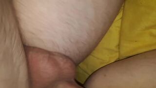 Teen virgin's sloppy jizzed POV blowbang